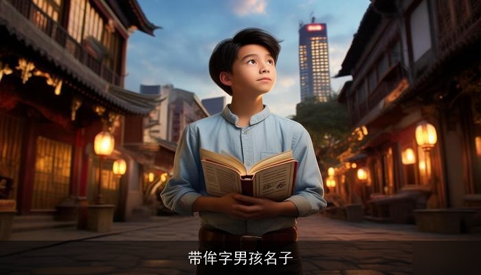 带侔字男孩名子