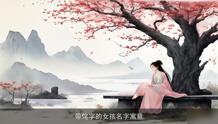 带侘字的女孩名字寓意