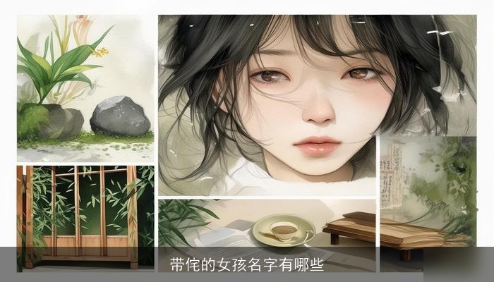 带侘的女孩名字有哪些