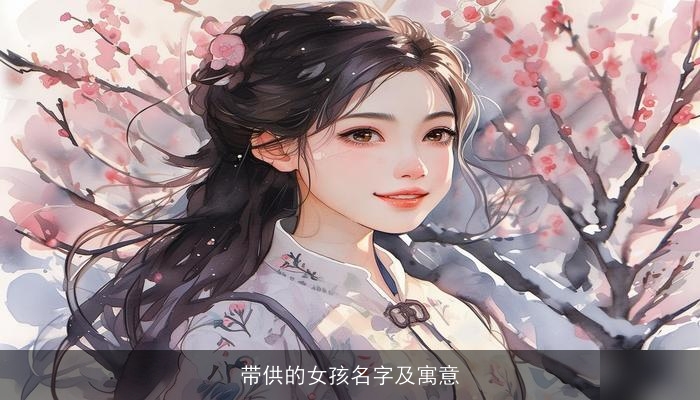 带供的女孩名字及寓意