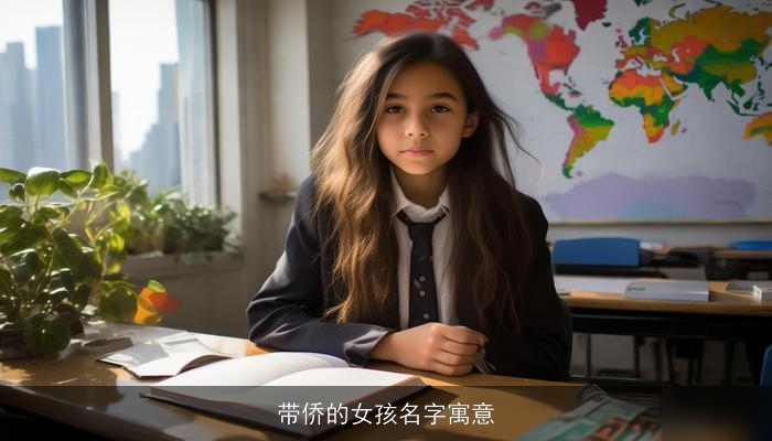 带侨的女孩名字寓意
