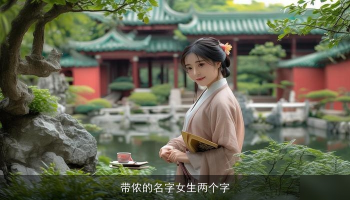 带侬的名字女生两个字
