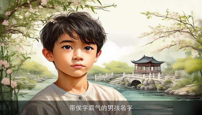 带侯字霸气的男孩名字