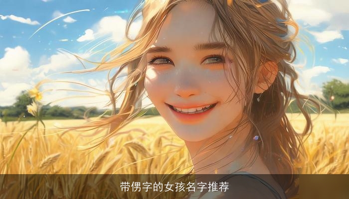 带侽字的女孩名字推荐