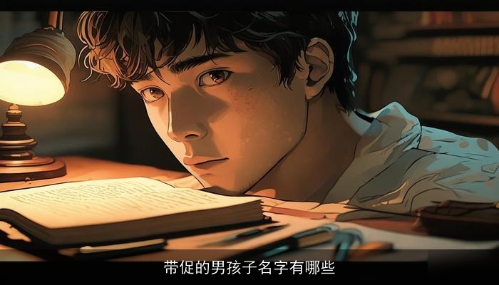 带促的男孩子名字有哪些