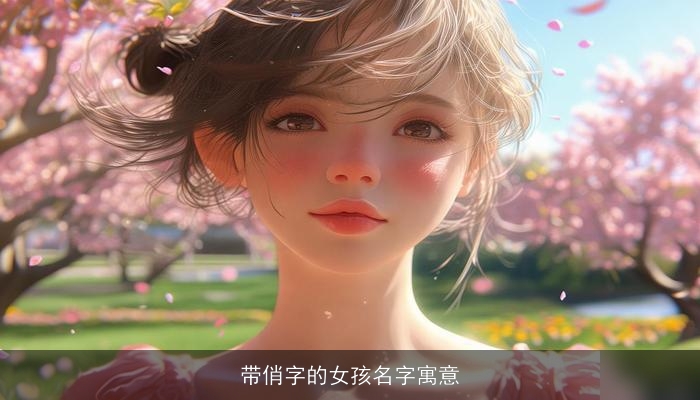 带俏字的女孩名字寓意