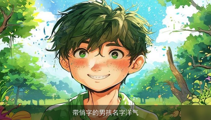 带俏字的男孩名字洋气