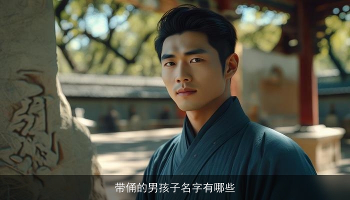 带俑的男孩子名字有哪些