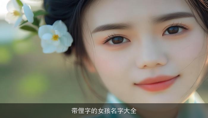 带俚字的女孩名字大全