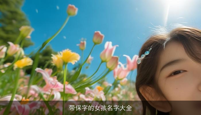 带保字的女孩名字大全