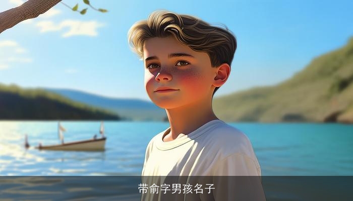 带俞字男孩名子