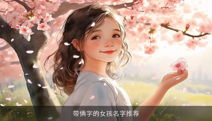 带俩字的女孩名字推荐