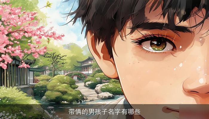 带俩的男孩子名字有哪些