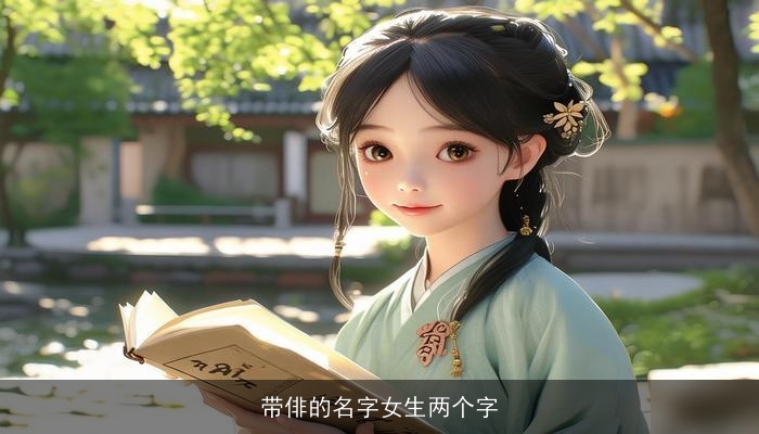 带俳的名字女生两个字