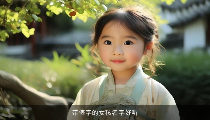 带俵字的女孩名字好听