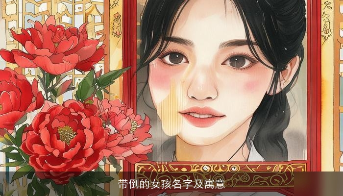 带倒的女孩名字及寓意