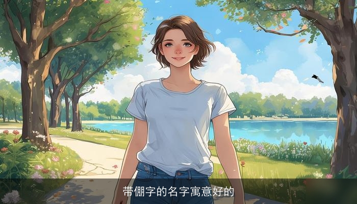 带倗字的名字寓意好的