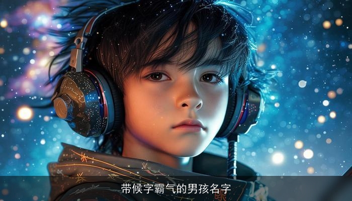 带候字霸气的男孩名字