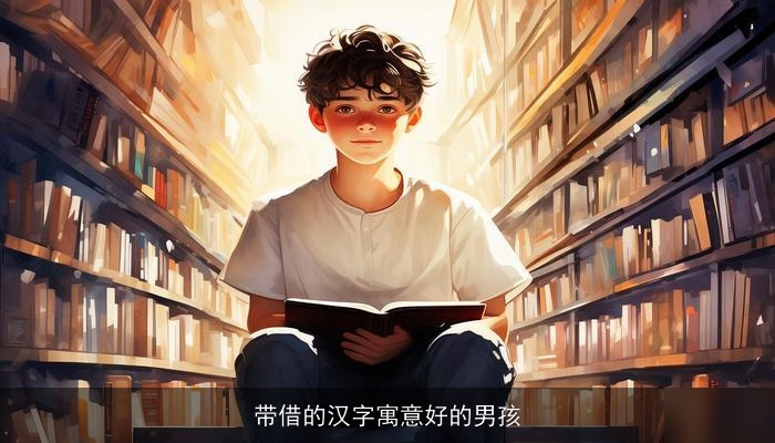 带借的汉字寓意好的男孩