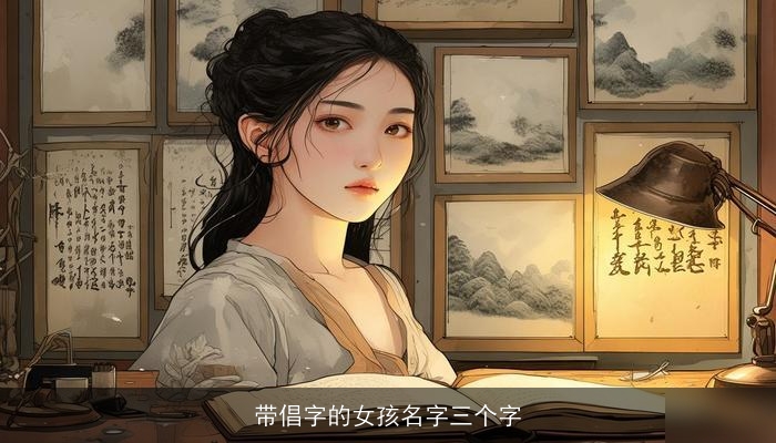 带倡字的女孩名字三个字