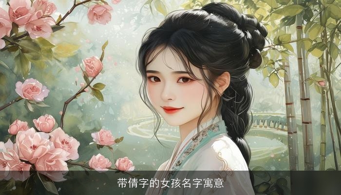 带倩字的女孩名字寓意