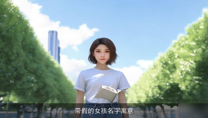 带假的女孩名字寓意