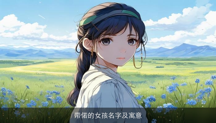 带偌的女孩名字及寓意