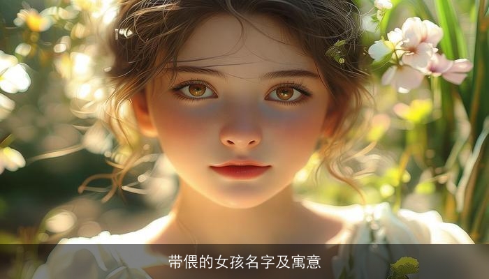 带偎的女孩名字及寓意