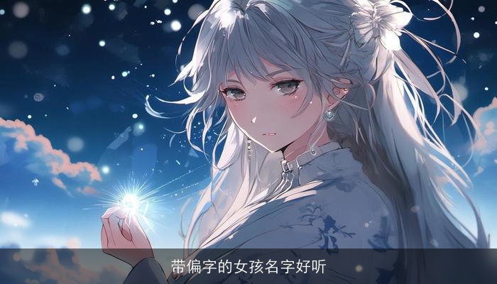 带偏字的女孩名字好听