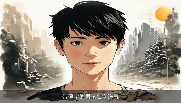 带偏字的男孩名字洋气