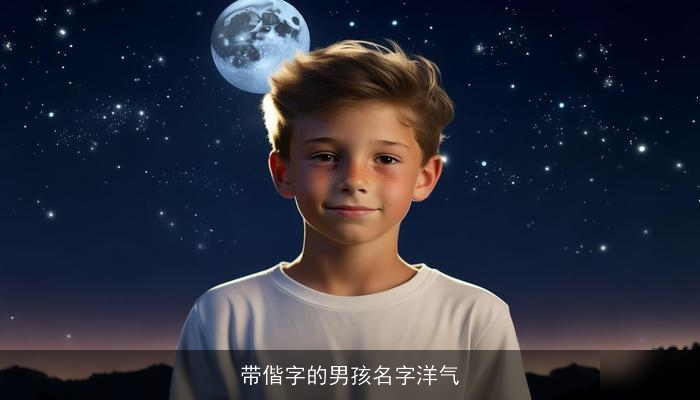 带偕字的男孩名字洋气
