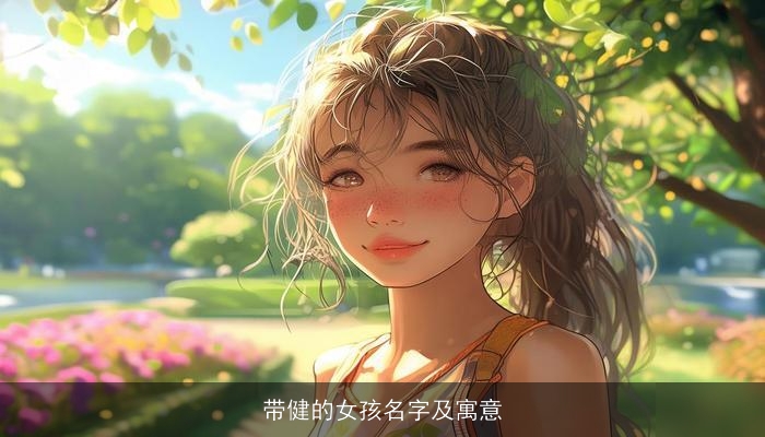 带健的女孩名字及寓意