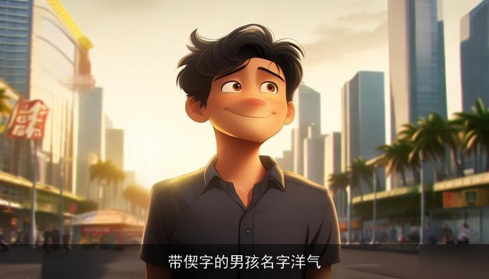 带偰字的男孩名字洋气