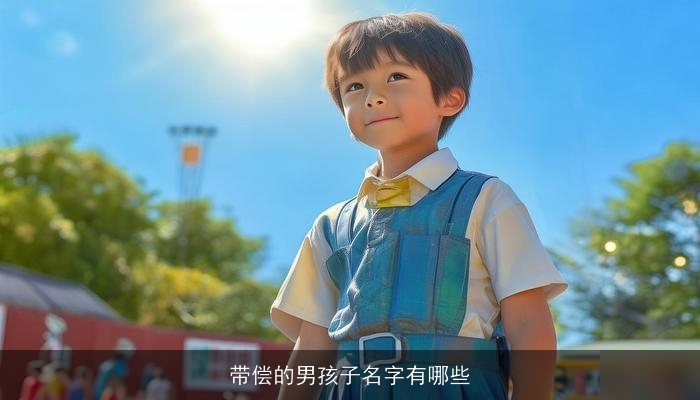 带偿的男孩子名字有哪些