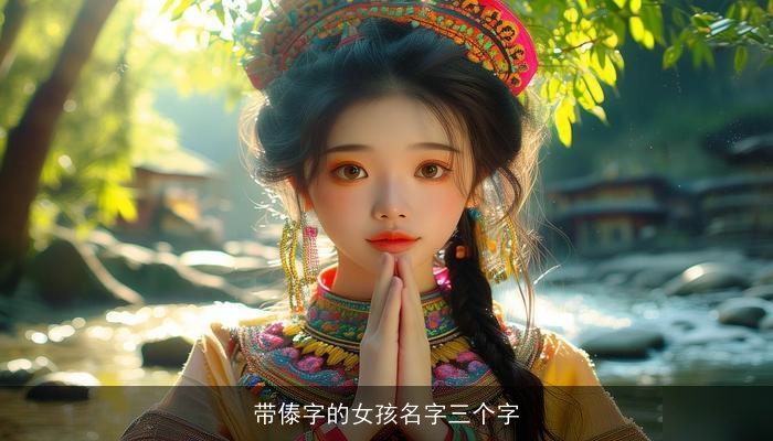 带傣字的女孩名字三个字