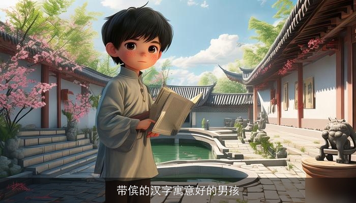 带傧的汉字寓意好的男孩