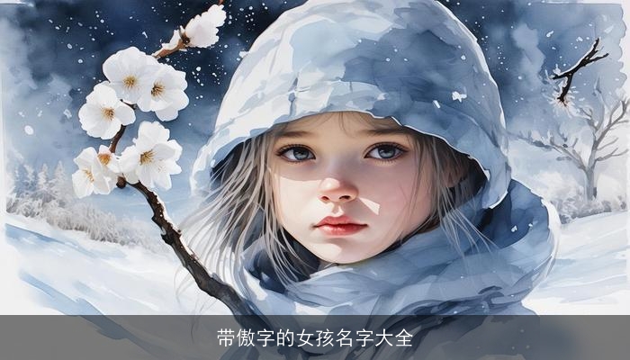 带傲字的女孩名字大全