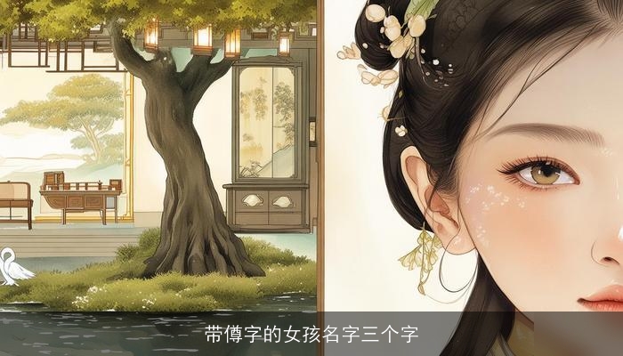 带僔字的女孩名字三个字