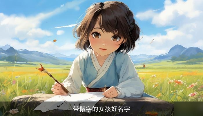 带僝字的女孩好名字