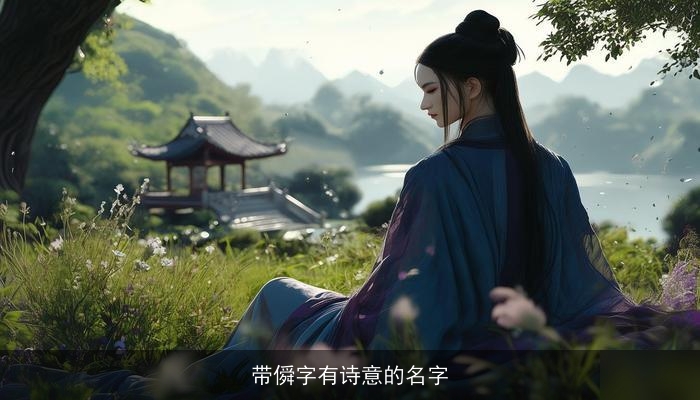 带僢字有诗意的名字