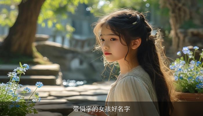 带僢字的女孩好名字