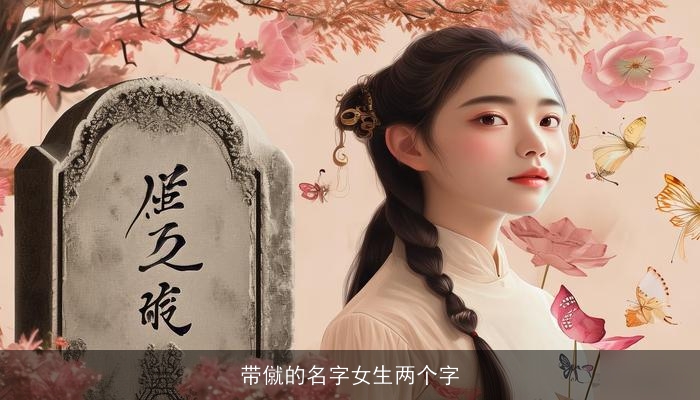 带僦的名字女生两个字