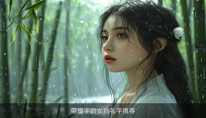 带僧字的女孩名字推荐