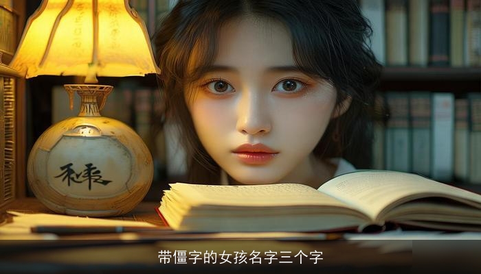 带僵字的女孩名字三个字