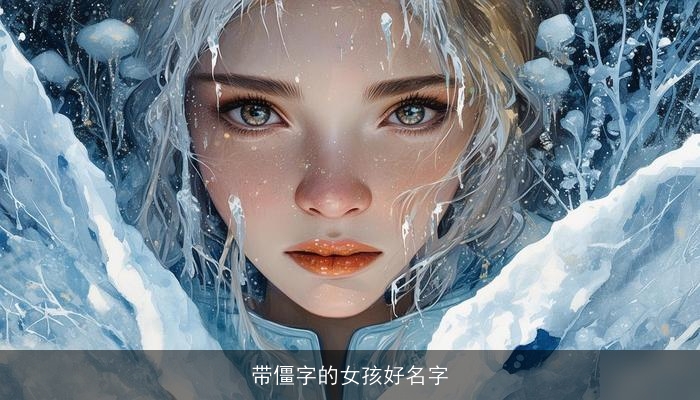 带僵字的女孩好名字