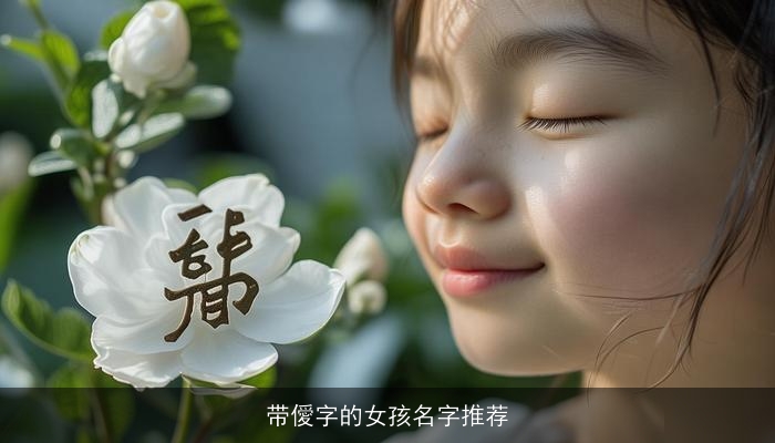 带僾字的女孩名字推荐