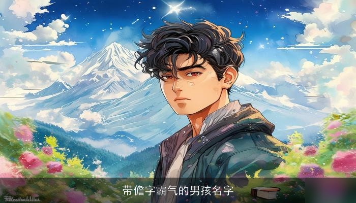 带儋字霸气的男孩名字