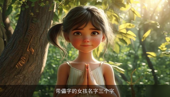 带儡字的女孩名字三个字