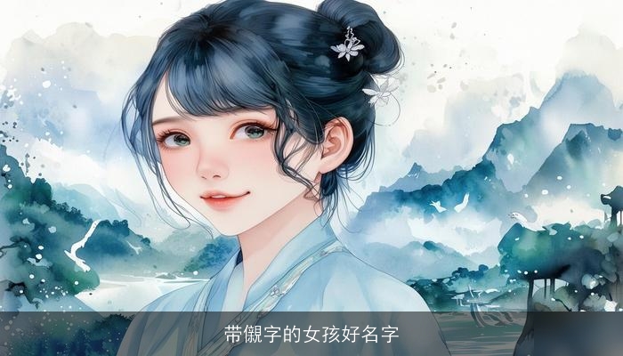 带儭字的女孩好名字