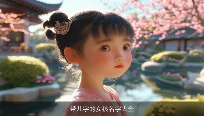 带儿字的女孩名字大全